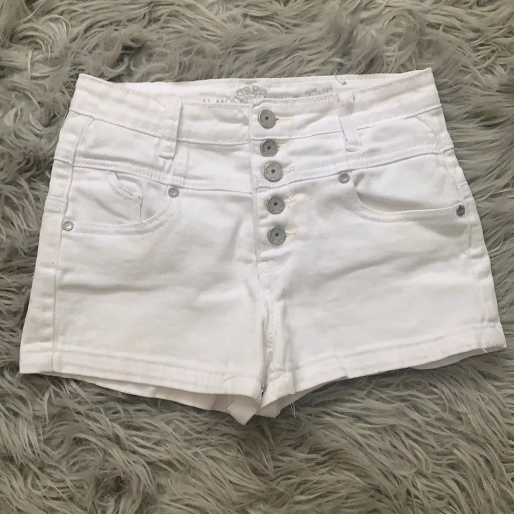 High waisted shorts